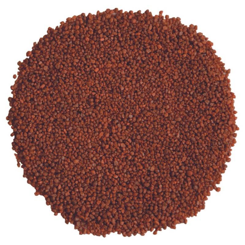 Jardinex - Gravier décoratif coloré 2/3 mm (Pot 1kg) - Terracotta - Jardinex - Image 1
