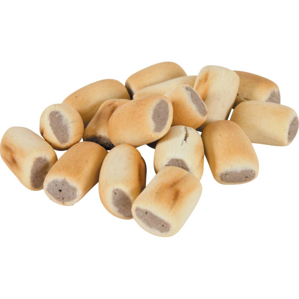 animallparadise - Friandise mini biscuits fourrés au bœuf, sac de 2 kg pour chien - Imagen 3