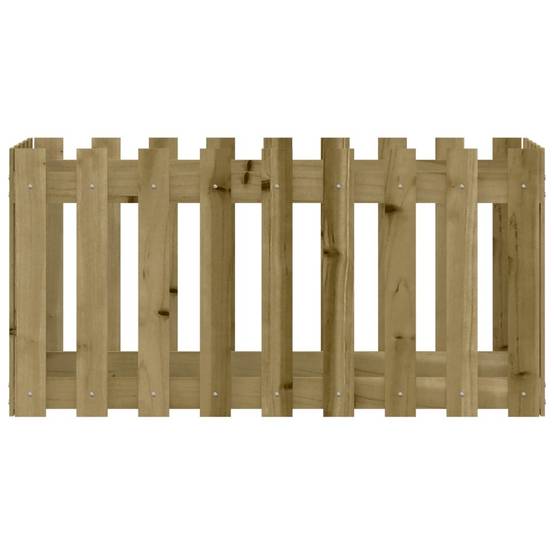 ComfortXL - Carré potager haut pin traité autoclave design clôture 100x50x50 cm – ComfortXL Outdoor Living - Image 5