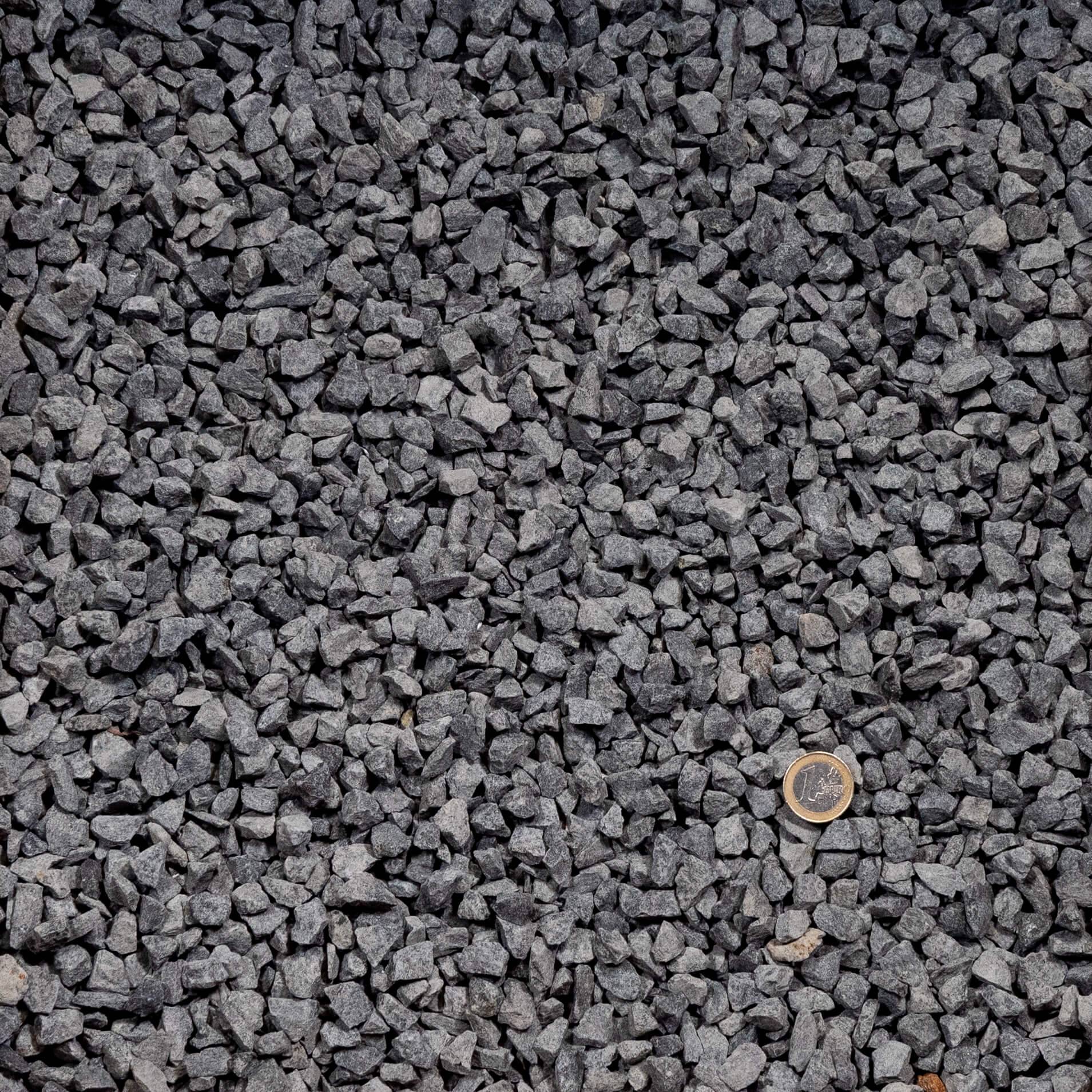 Gravier Basalte Noir 8-11 mm - Lot de 30 sacs de 20 kg (12 m²) - RO'MA NATURE - Image 2