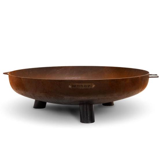 Brasero bol à feu Feet & Handle 80 cm acier corten MOODZ - Image 2