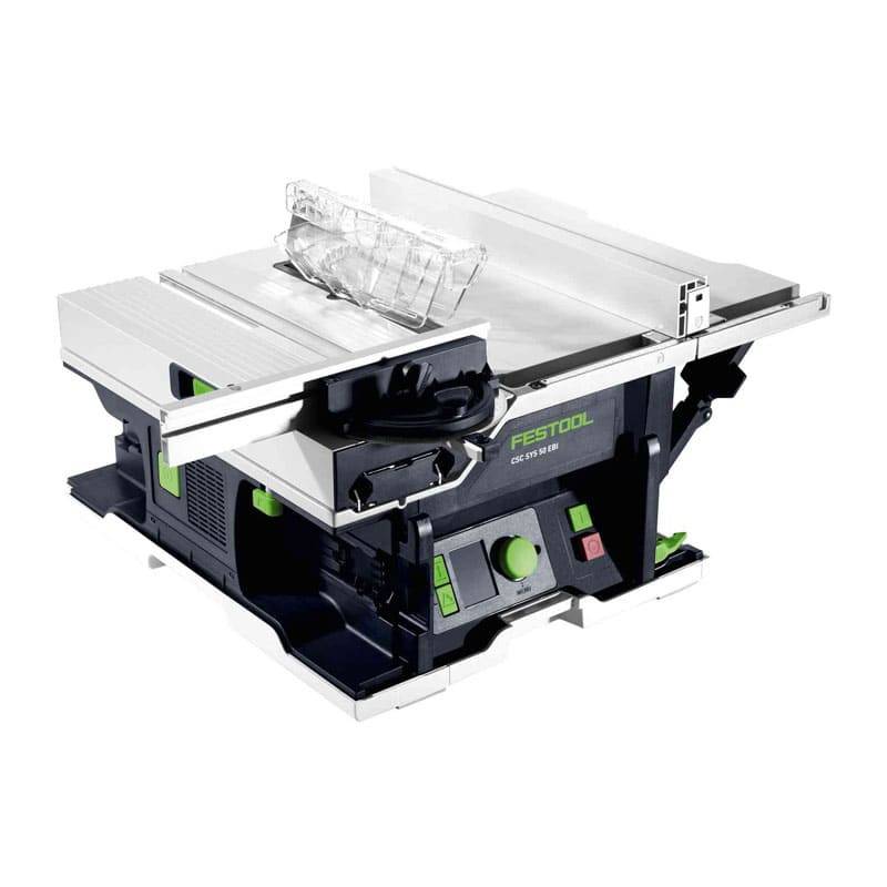 Scie circulaire sur table sans fil 36V (2x18V) CSC SYS 50 EBI-Basic - FESTOOL - sans batterie ni chargeur - avec accessoires - 576820 - Image 2