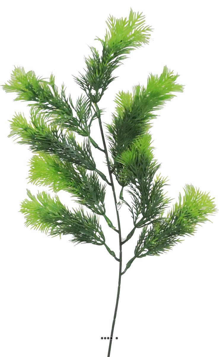 Artificielles - Thuya artificiel en piquet H 45 cm plastique Vert bicolore ext - Imagen 2