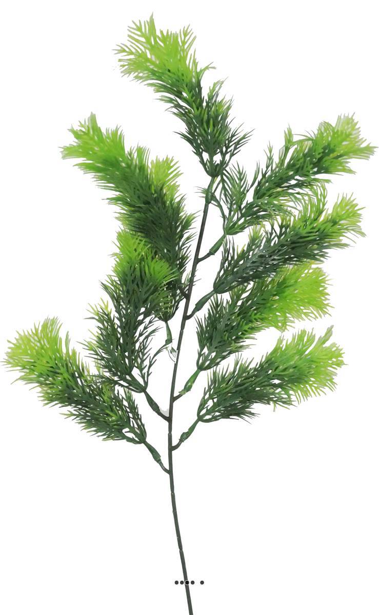 Artificielles - Thuya artificiel en piquet H 45 cm plastique Vert bicolore ext - Imagen 1