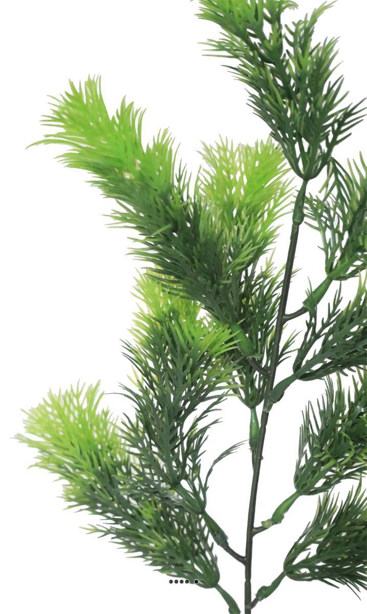 Artificielles - Thuya artificiel en piquet H 45 cm plastique Vert bicolore ext - Imagen 3