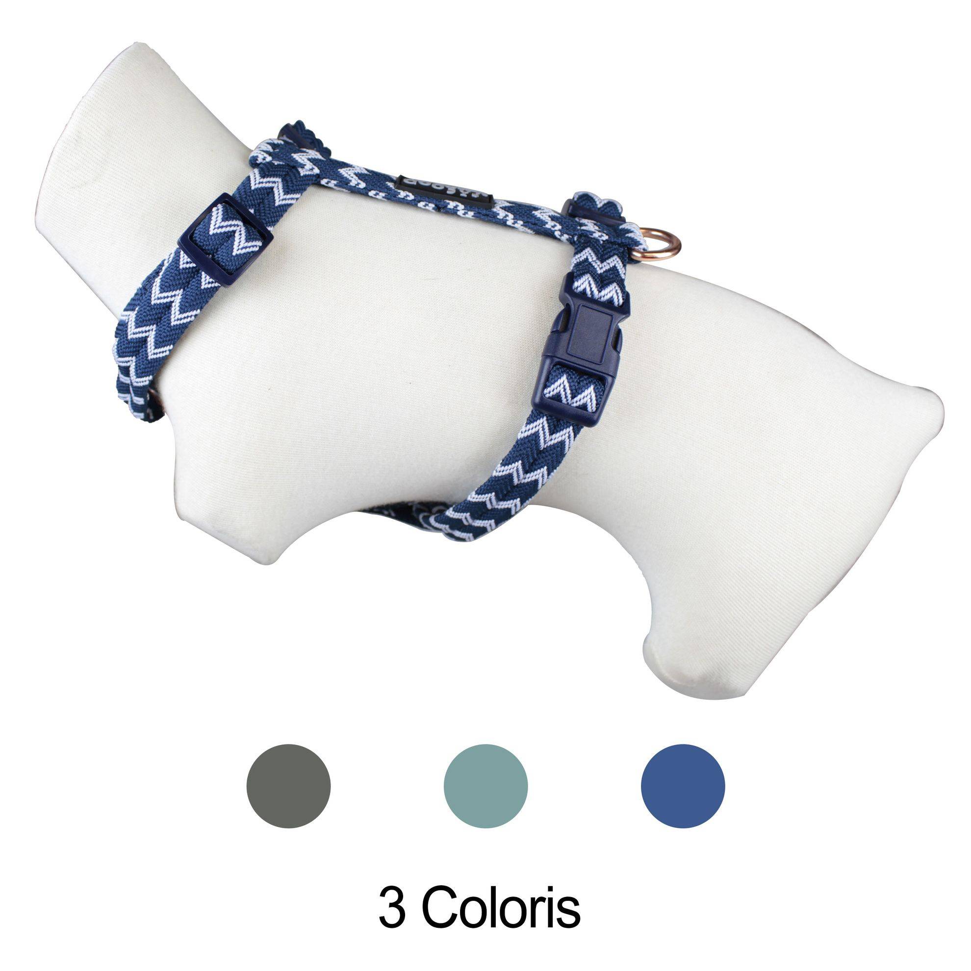 Harnais chien Brasil Bleu Doogy T M DOOGY CLASSIC