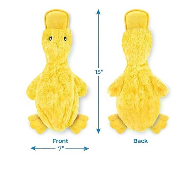 IntiMeg - Jouet en peluche pour chien en forme de canard IntiMeg - Image 2