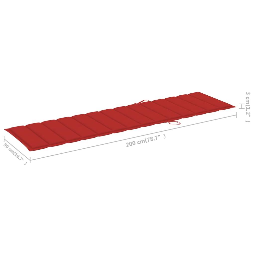 Helloshop26 - Lot de 2 transats chaise longue bain de soleil lit de jardin terrasse meuble d'extérieur avec table et coussin bois de teck solide - Imagen 8