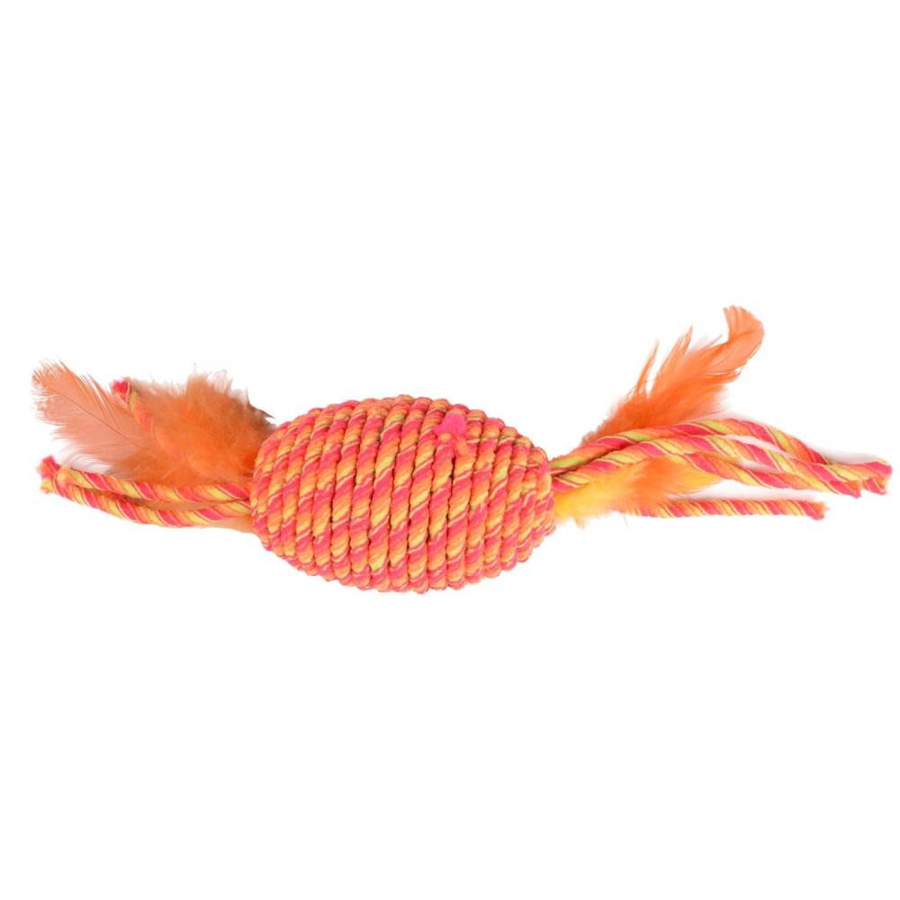 rouleau BIBI orange 29 cm Jouet pour chat - Imagen 3
