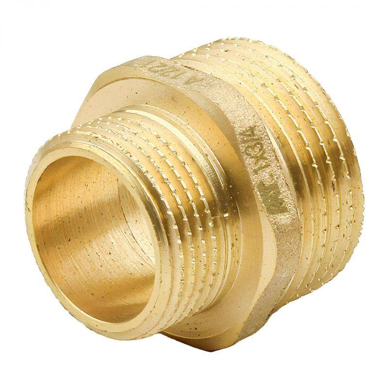 Mamelon réduit laiton M-M 33/42 x 26/34 (1"1/4 x 1")