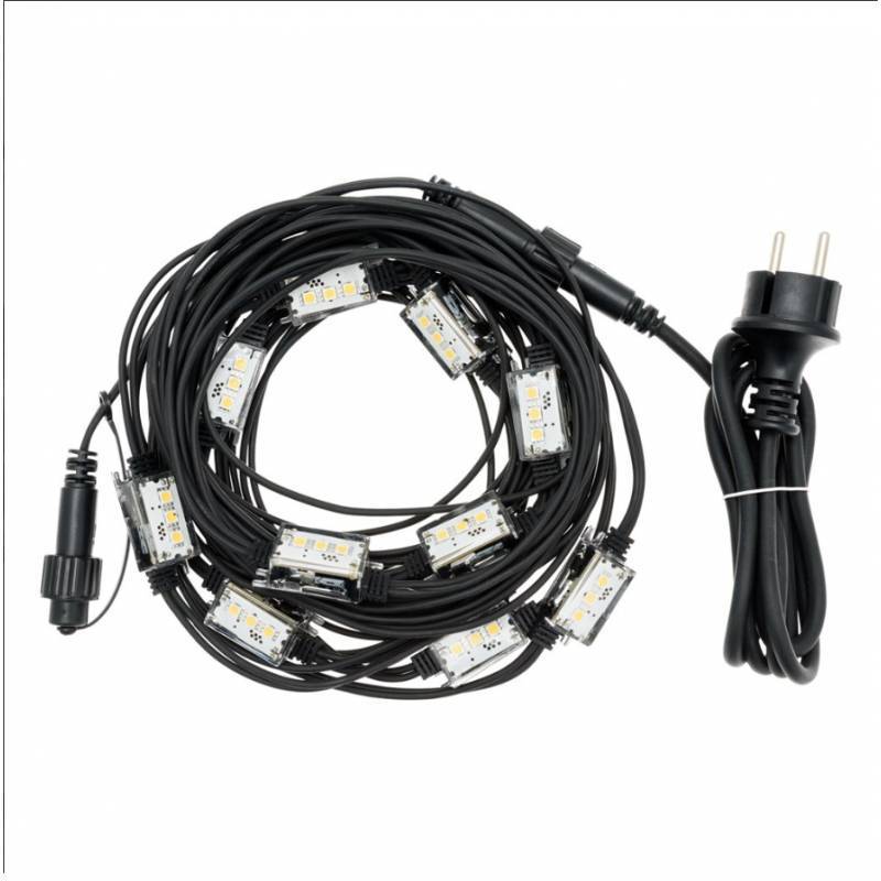 Lotti - Guirlande stroboscopique flash 10 lampes blanc chaud connectable professionnelle 230V IP44 Lotti - Imagen 6