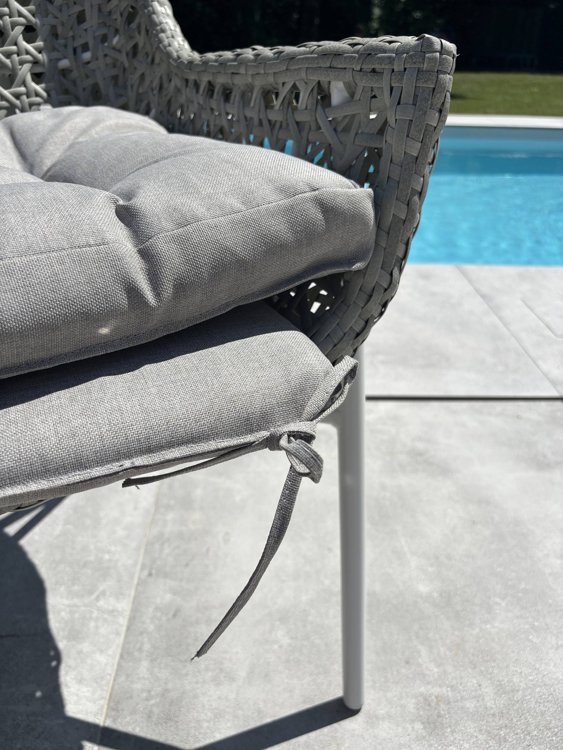 REMARQUABLE - Fauteuil de jardin ELBA - BLANC - REMARQUABLE - Image 8
