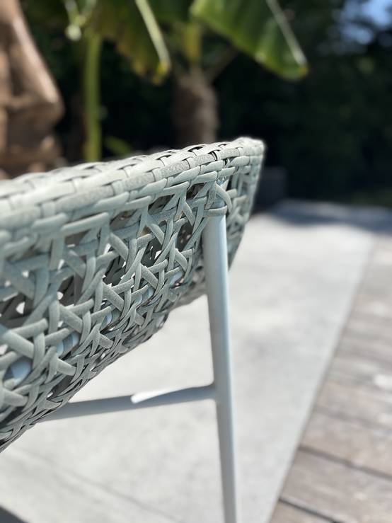 Fauteuil de jardin ELBA - BLANC - REMARQUABLE - Image 5