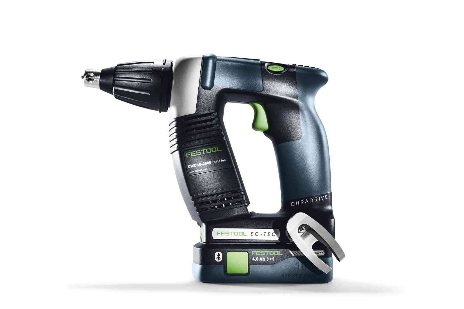 Festool - Visseuse plaquiste 18V DURADRIVE DWC 18-2500 HPC 4,0 I-Plus + 2 batteries 4Ah + chargeur en coffret SYSTAINER SYS 3 - FESTOOL - 576498 - Imagen 5