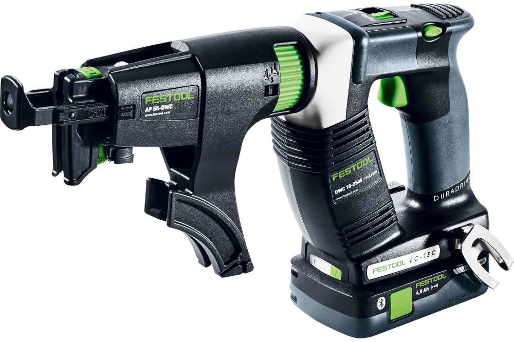 Festool - Visseuse plaquiste 18V DURADRIVE DWC 18-2500 HPC 4,0 I-Plus + 2 batteries 4Ah + chargeur en coffret SYSTAINER SYS 3 - FESTOOL - 576498 - Imagen 3
