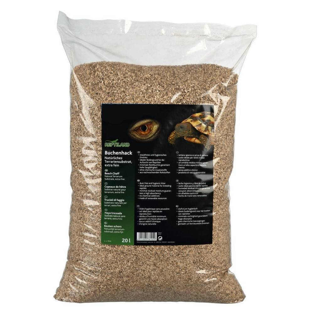 Trixie - Copeaux de hêtre 20 Litres substrat naturel extra fin pour terrarium - Imagen 1