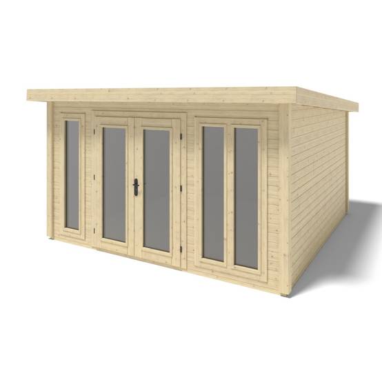 Altanka - Abri de jardin en bois Kira 4,04x4,09m - 12m2 - Ep. 34mm - 000009 - ALTANKA - Image 2