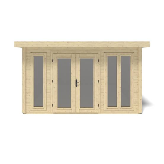 Altanka - Abri de jardin en bois Kira 4,04x4,09m - 12m2 - Ep. 34mm - 000009 - ALTANKA - Image 4