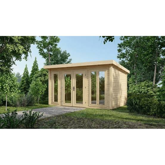 Altanka - Abri de jardin en bois Kira 4,04x4,09m - 12m2 - Ep. 34mm - 000009 - ALTANKA - Image 1