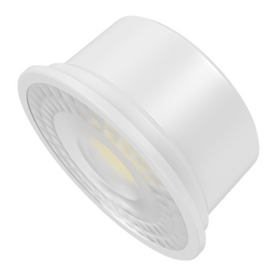 Module LED 5W pour spot encastrable GU10, MR16, 4000K, 380lm, 38° - Image 3