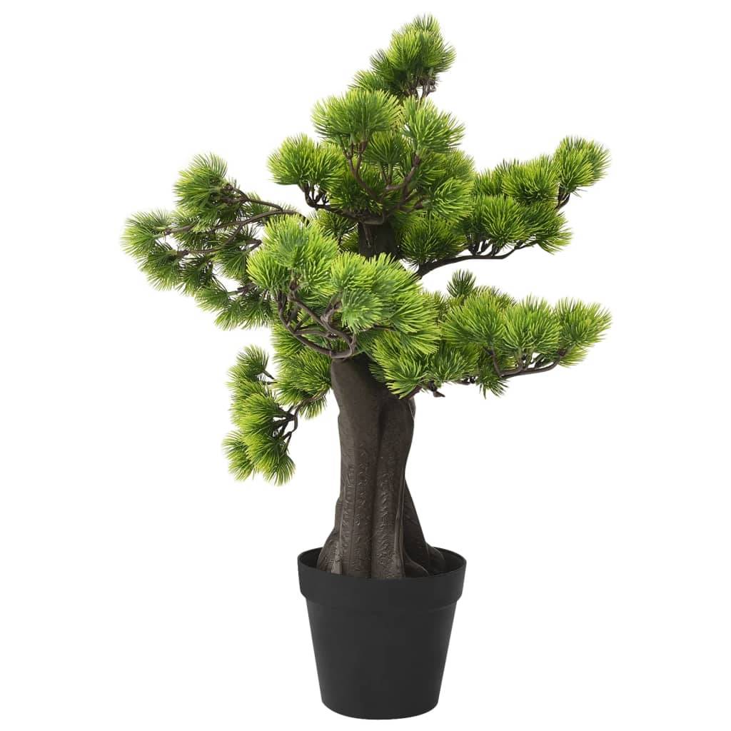 Verve Jelly Mini plantes artificielles en pot de pin artificiel pour décoration de bureau, maison, bricolage