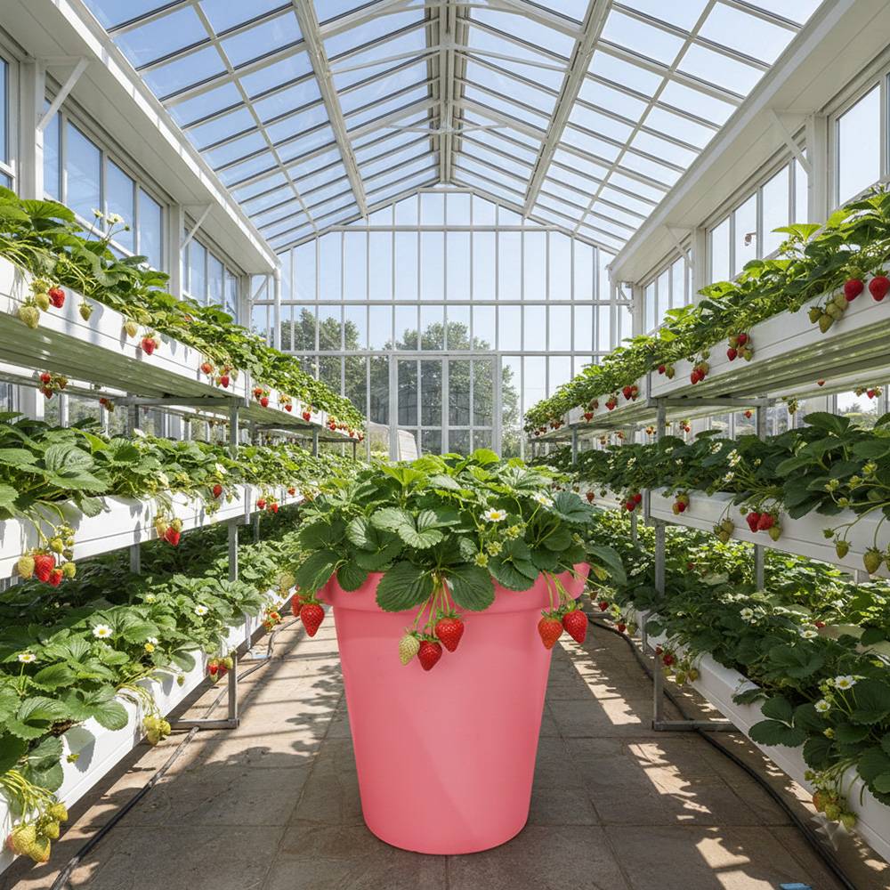 Pot de fleurs 760l delight - plast'up rotomoulage - Image 3