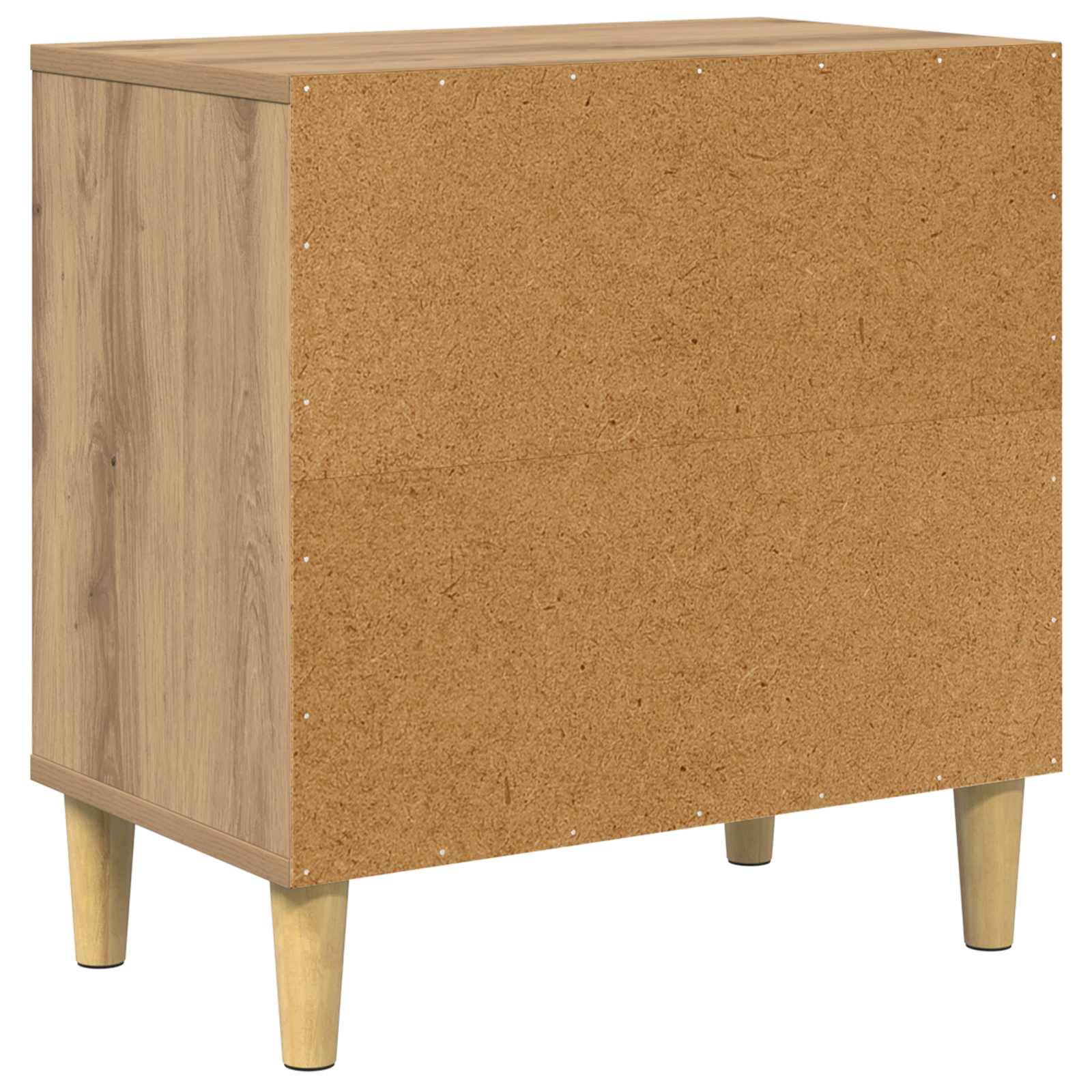 Abri Chat Intérieur Chêne Artisan Brun 52cm pour Chat Naturel Spacieux - ComfortXL Outdoor Living - Image 7