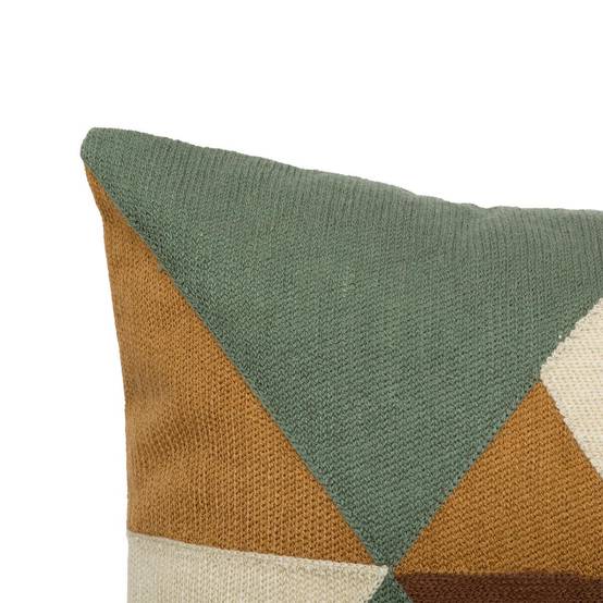 Coussin Déco Imprimé "Hary" 30x50cm Vert - Image 2