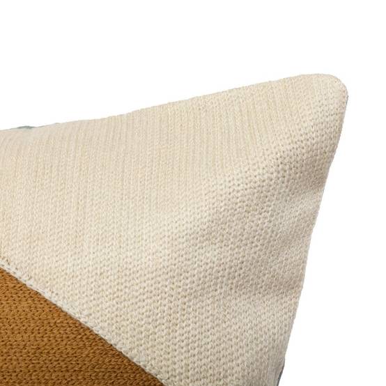 Coussin Déco Imprimé "Hary" 30x50cm Vert - Image 3