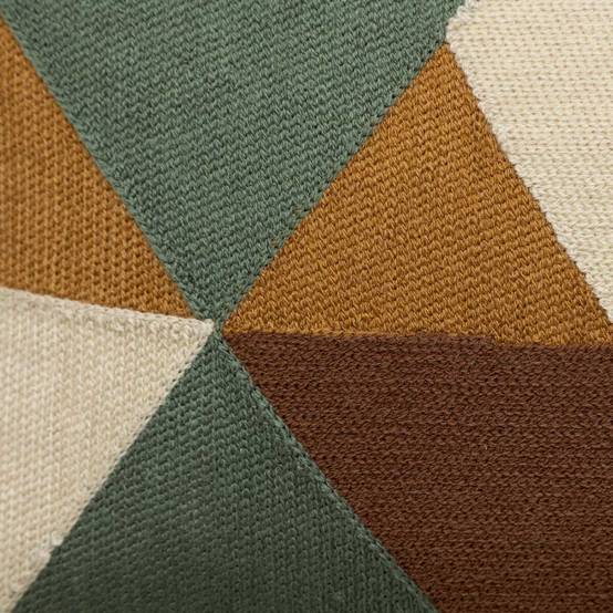 Coussin Déco Imprimé "Hary" 30x50cm Vert - Image 5