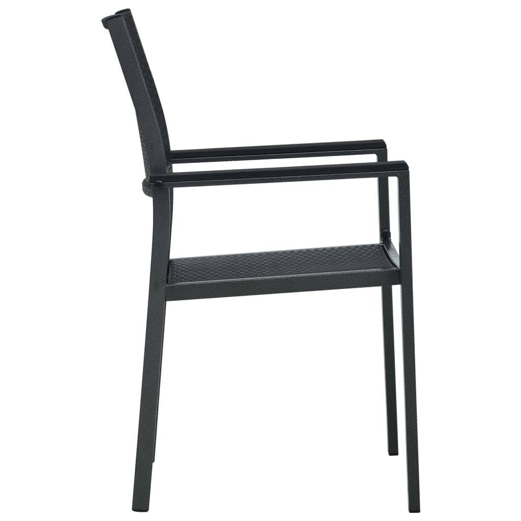 Ensemble Repas 6P 140cm Plastique Aspect Rotin Bicolore – ComfortXL Outdoor Living - Image 5
