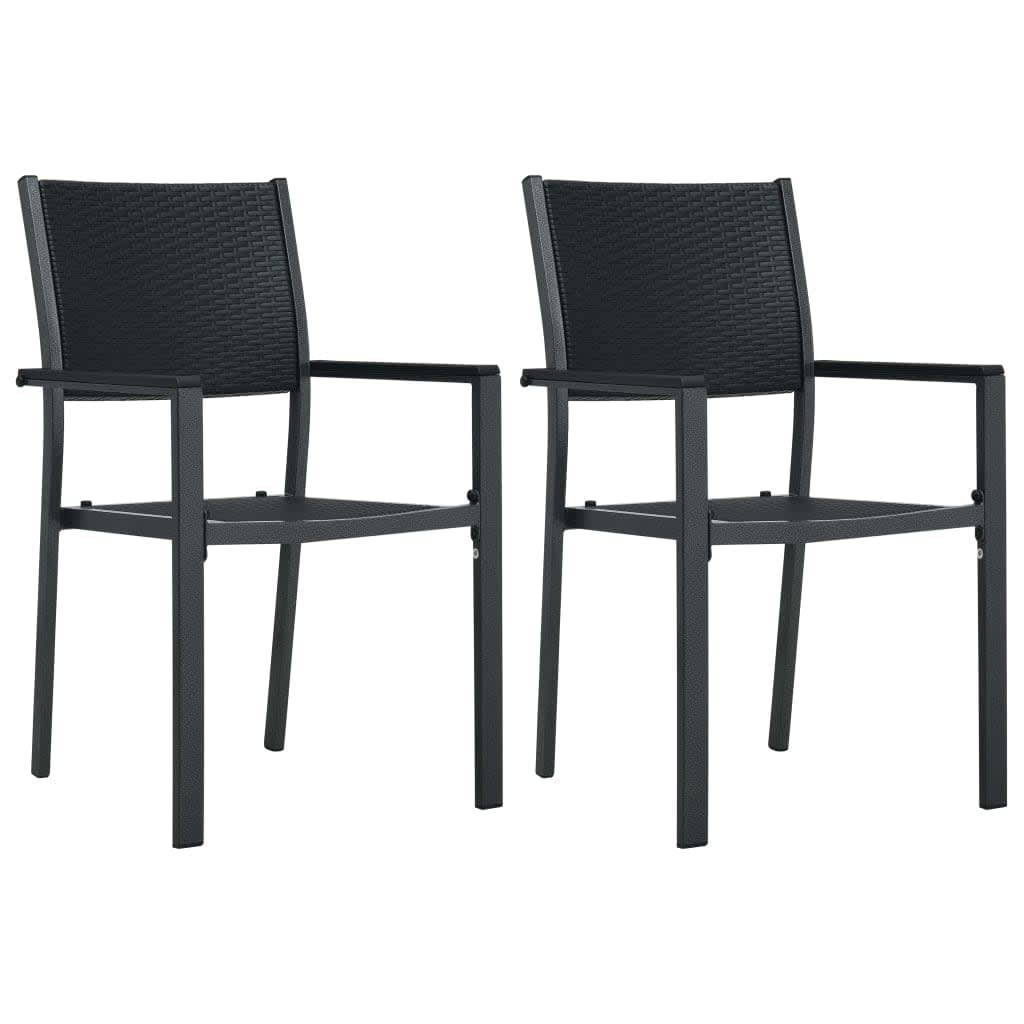Ensemble Repas 6P 140cm Plastique Aspect Rotin Bicolore – ComfortXL Outdoor Living - Image 10