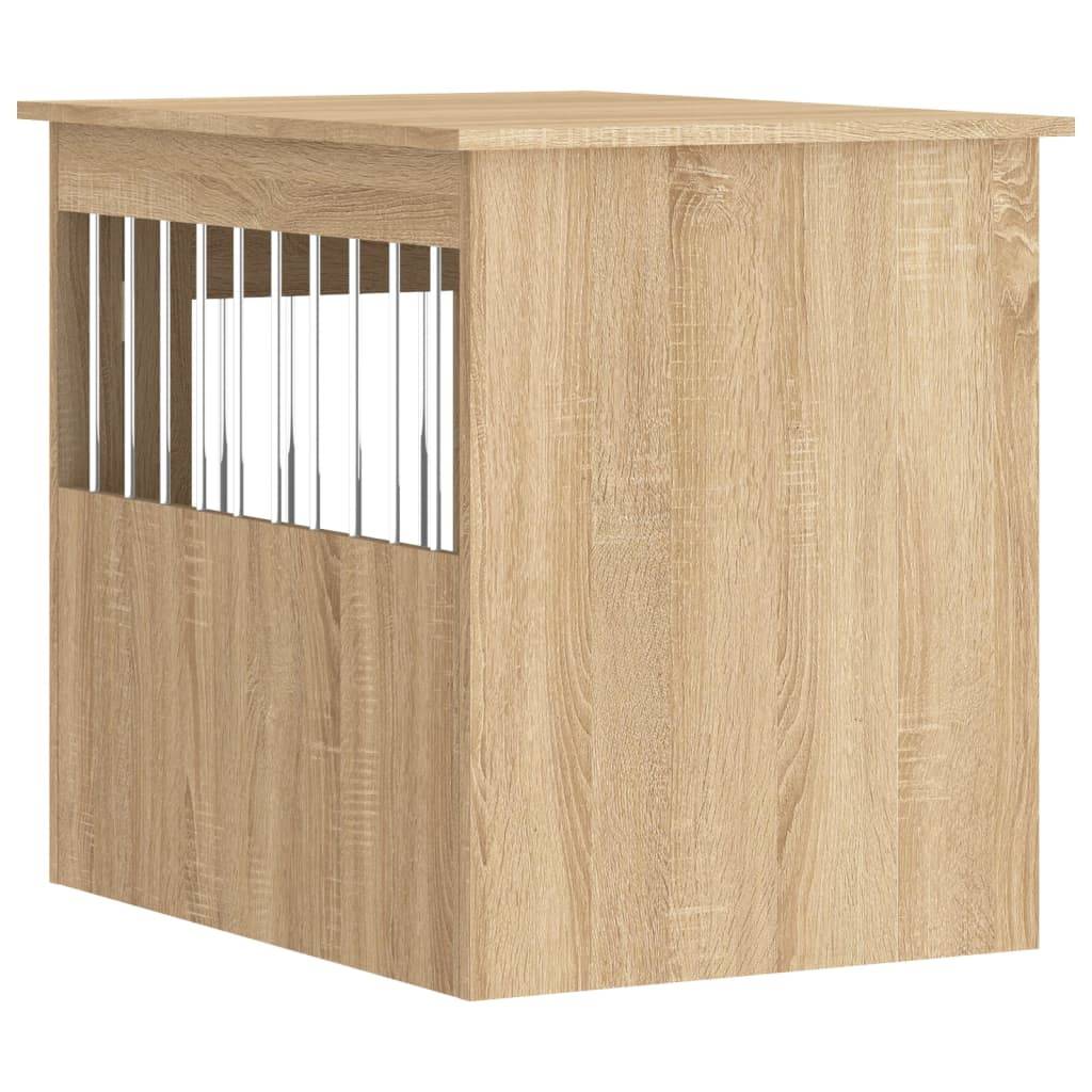 Niche plastique bois et acier marron 55 x 75 x 65 cm - Prolenta premium p361.0 - Image 9