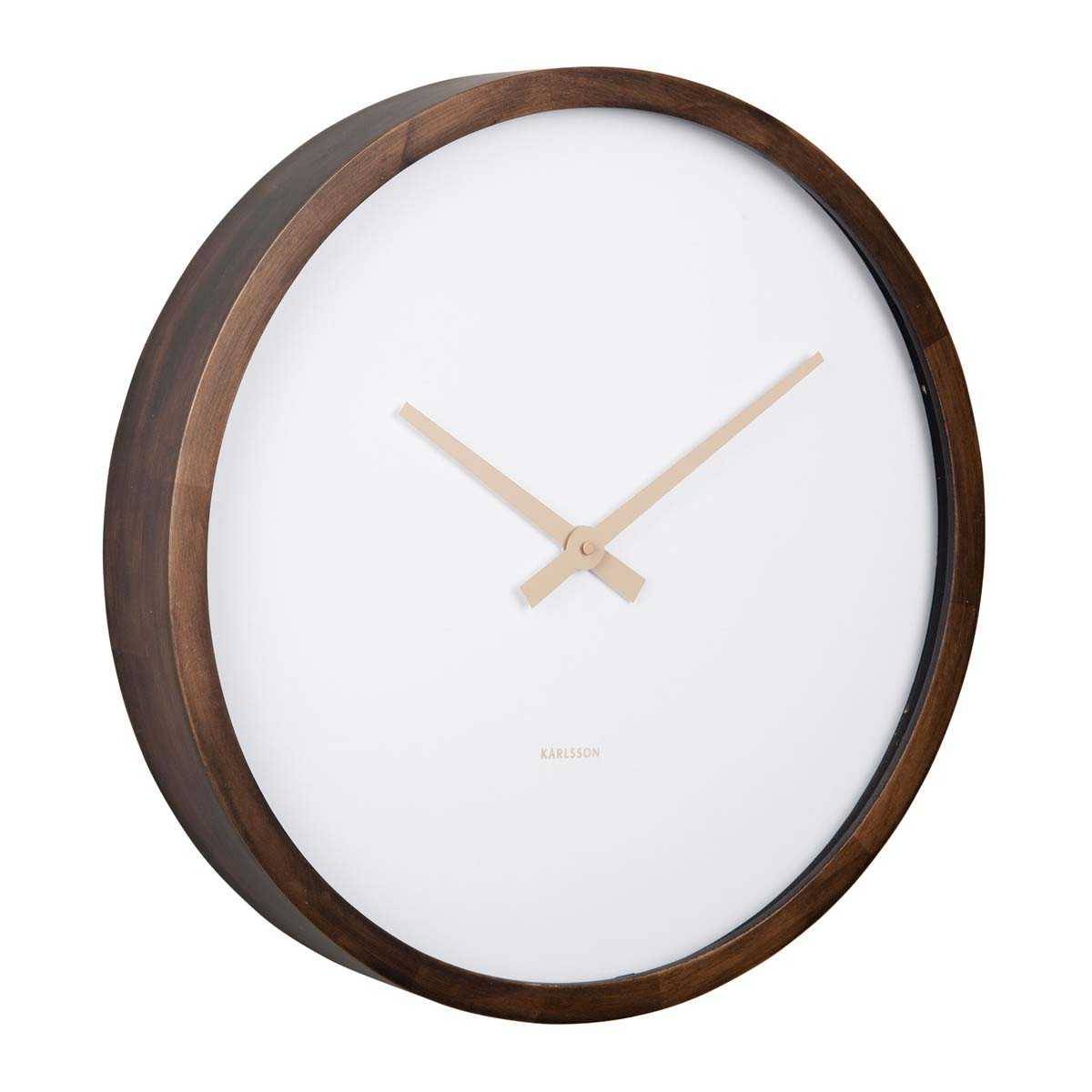 Karlsson - Horloge murale en bois Ancho 50 cm - Imagen 1