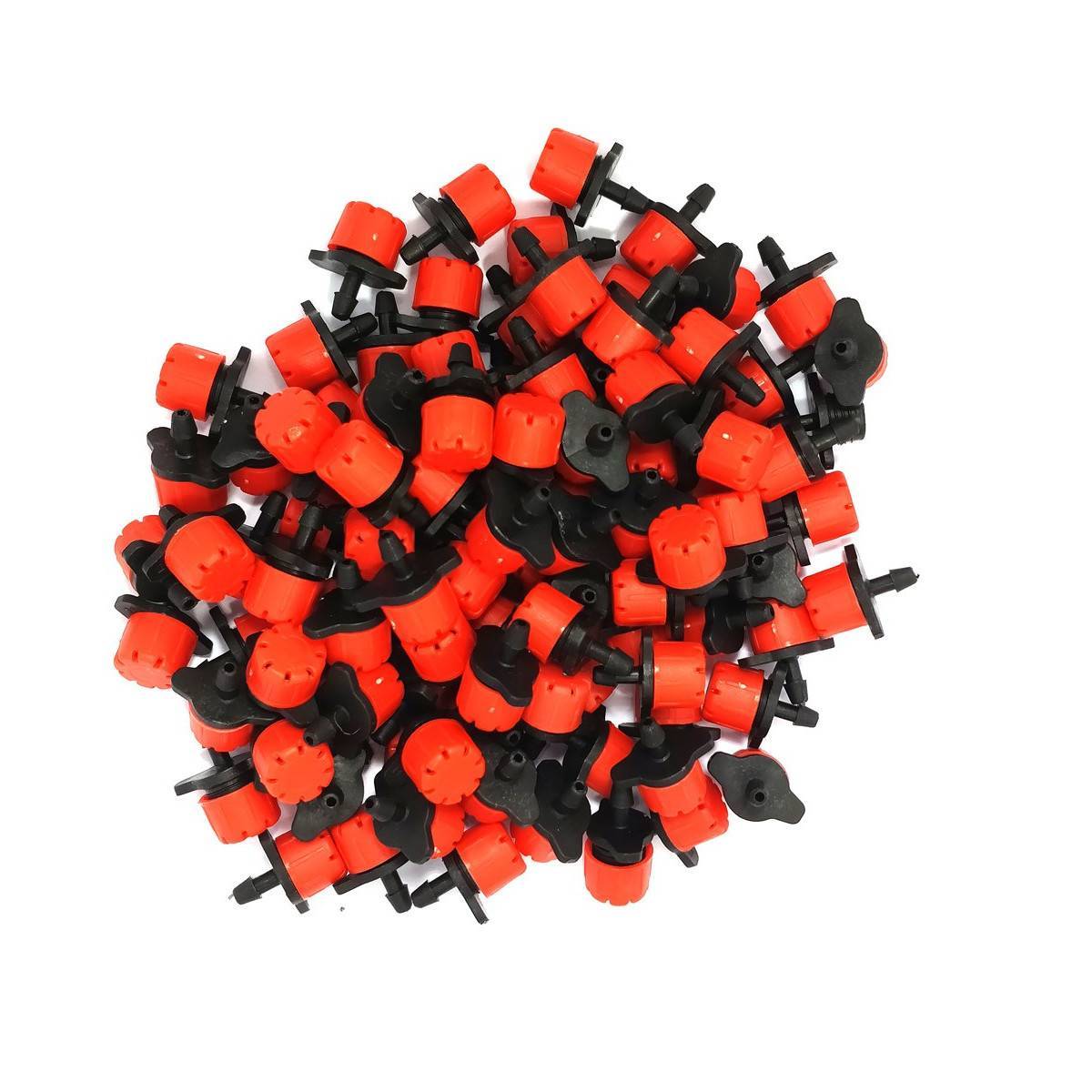 Lot de 100 goutteurs couleur rouge - Imagen 1