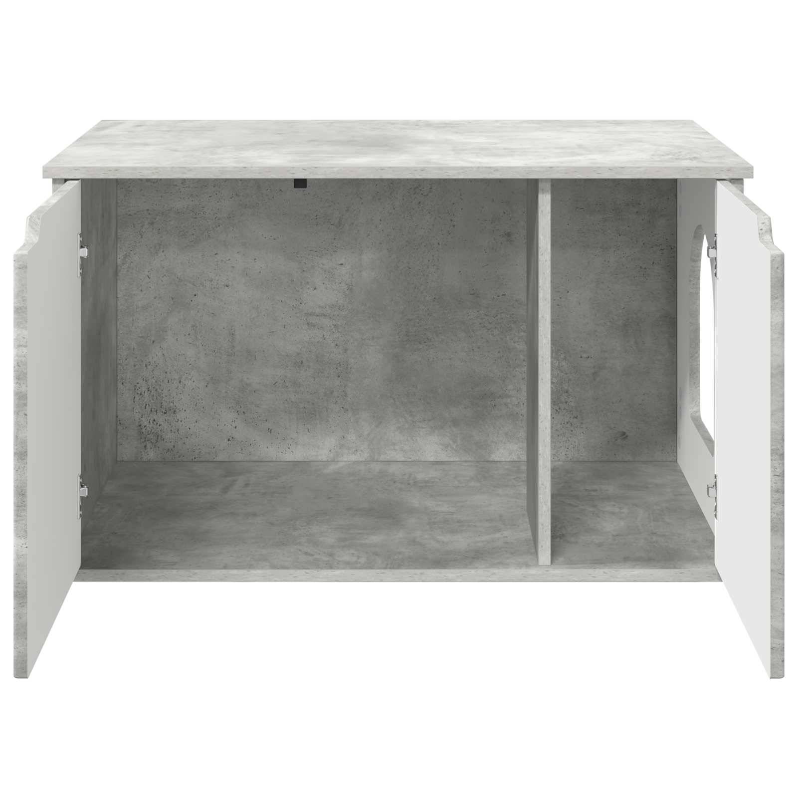Chatiere bois gris  85 x 55 x 50,5 cm  - Prolenta premium p367.9 - Image 6