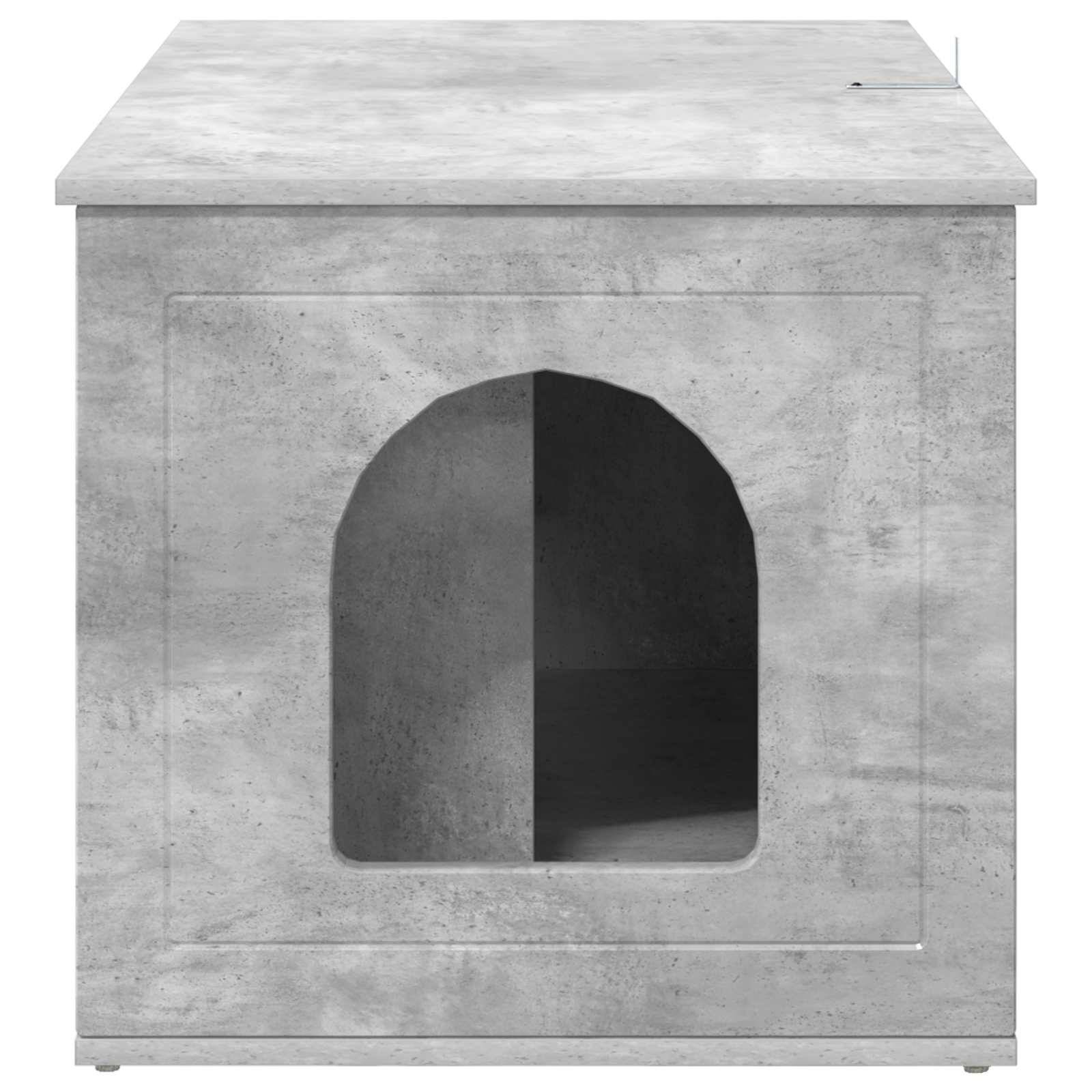 Chatiere bois gris  85 x 55 x 50,5 cm  - Prolenta premium p367.9 - Image 8