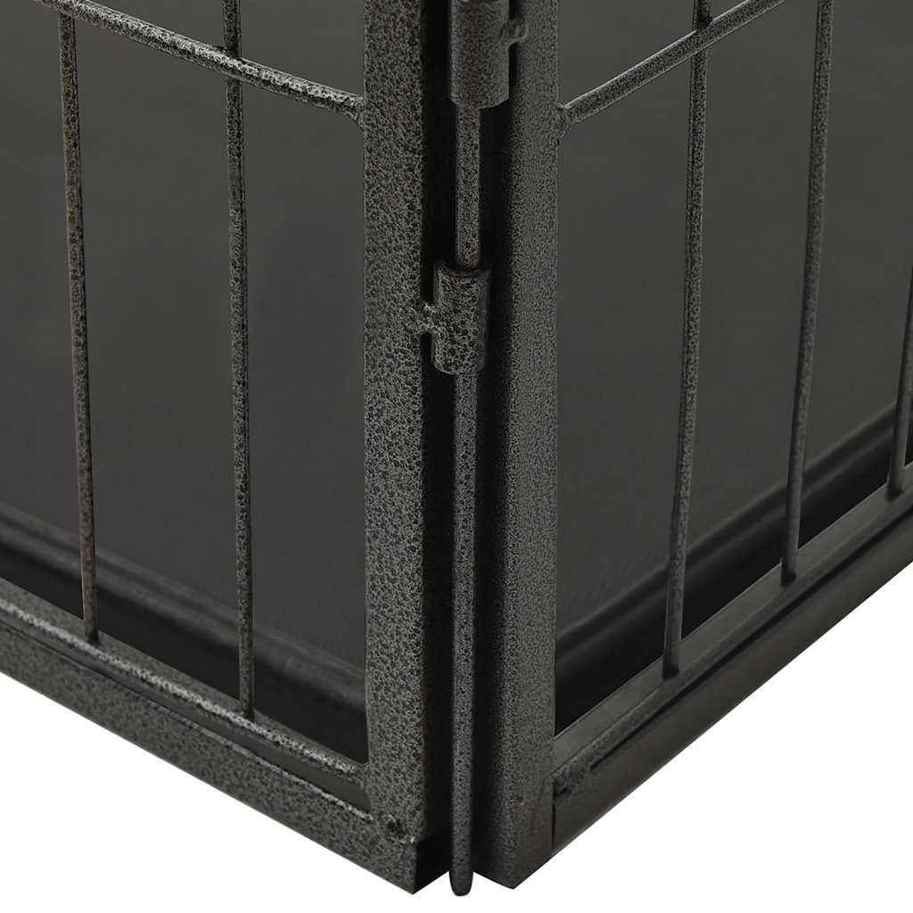 Vidaxl - Parc pour chiots Acier 91,5x59x61 cm vidaXL 170575 - Imagen 4