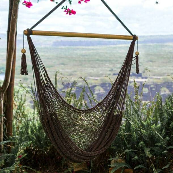 Hamac Del Sol - Hamac Chaise Condega L Marron- Hamac del Sol - Imagen 2