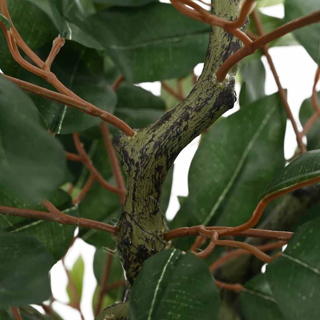 Vidaxl - Ficus artificiel 480 feuilles 130 cm vert - Image 2