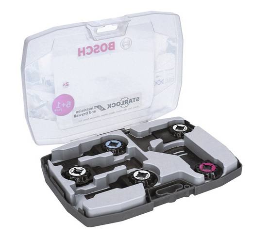 Bosch - Coffret Starlock 6 lames pour électricien et plaquiste bois/metal - BOSCH - 2608664622 - Image 1