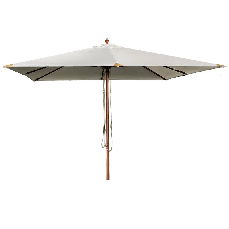 Parasol droit écru 3x3 m Pegasia - Gecko Jardin - Imagen 2