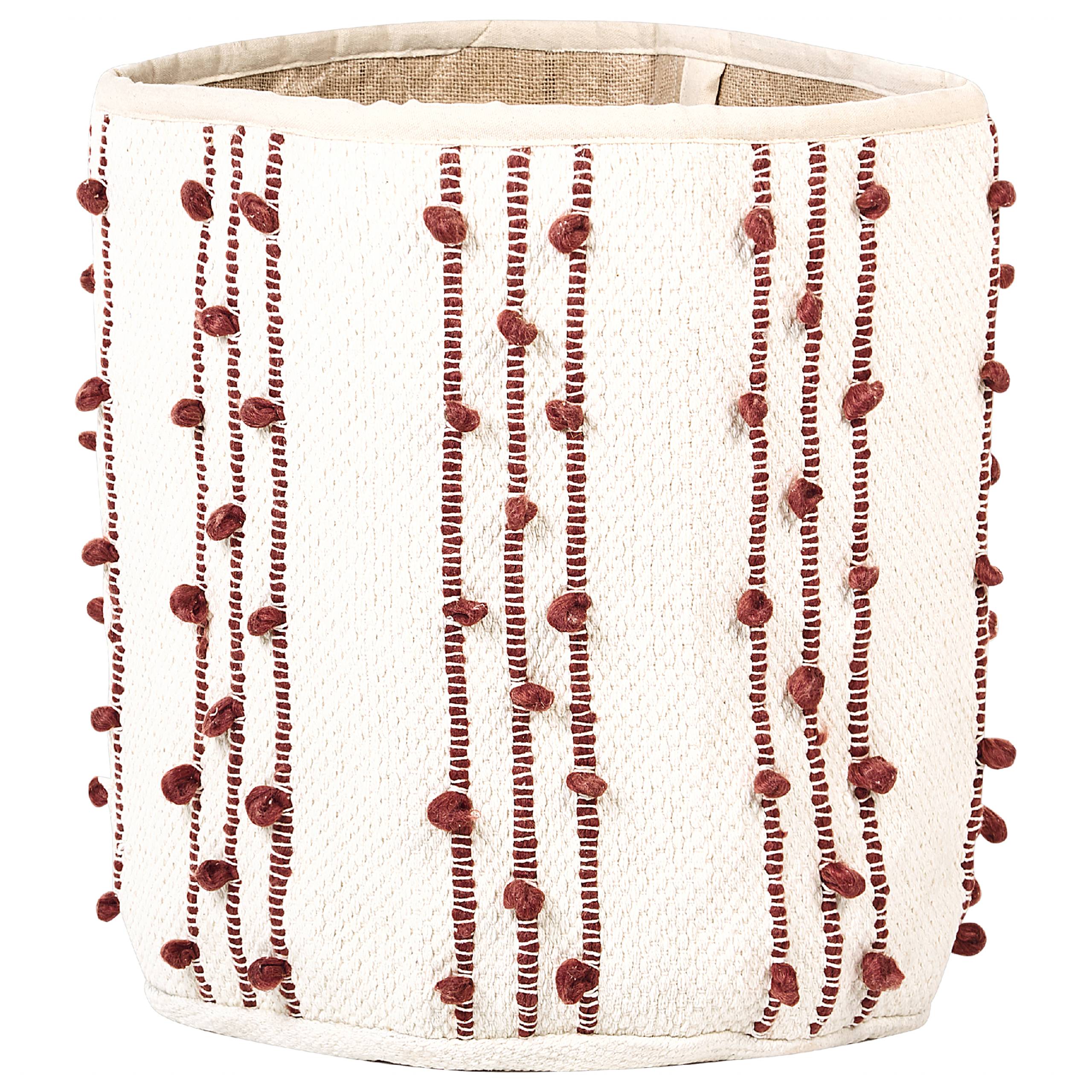 Beliani - Corbeille Coton Beige KHEL - Beliani - Imagen 4