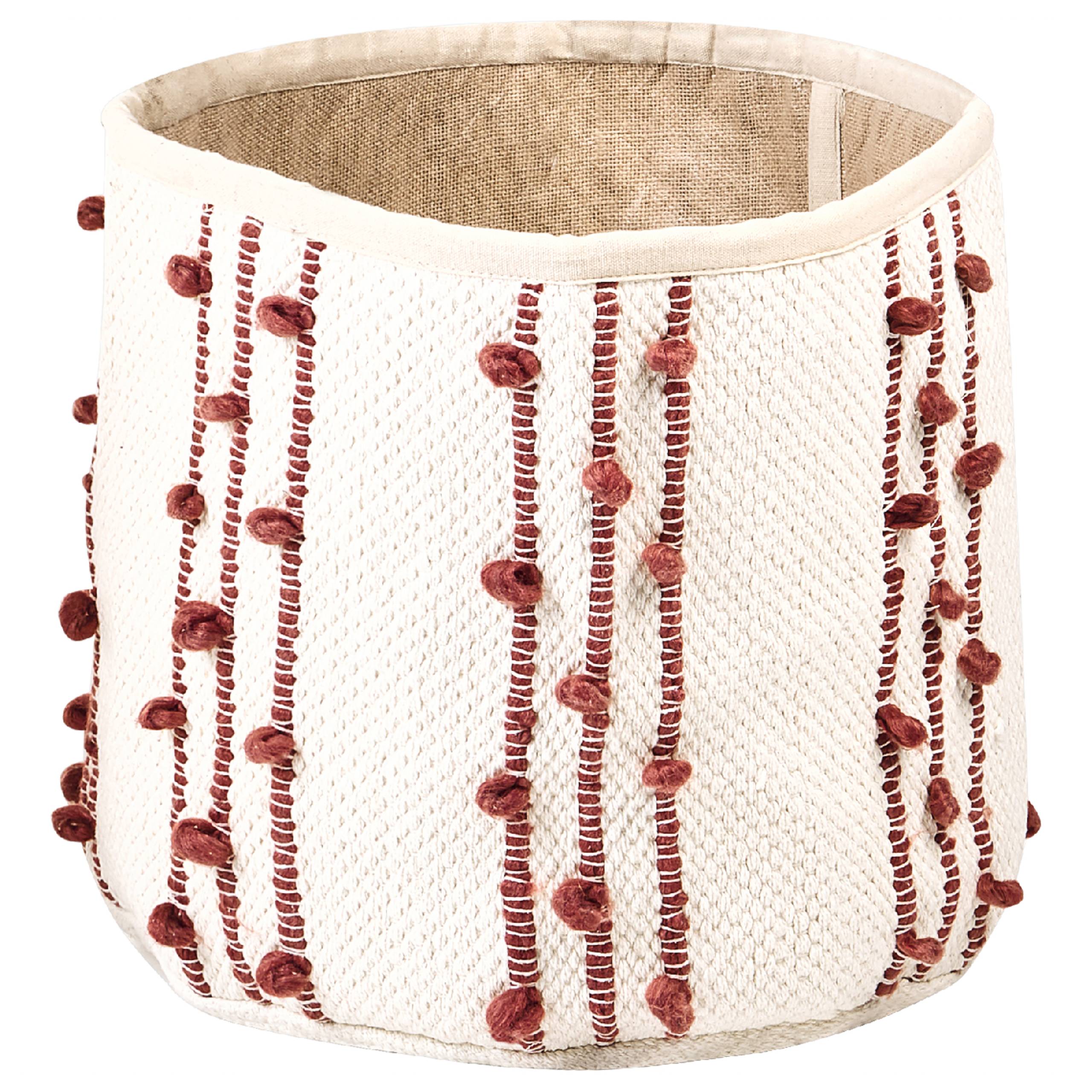 Beliani - Corbeille Coton Beige KHEL - Beliani - Imagen 5