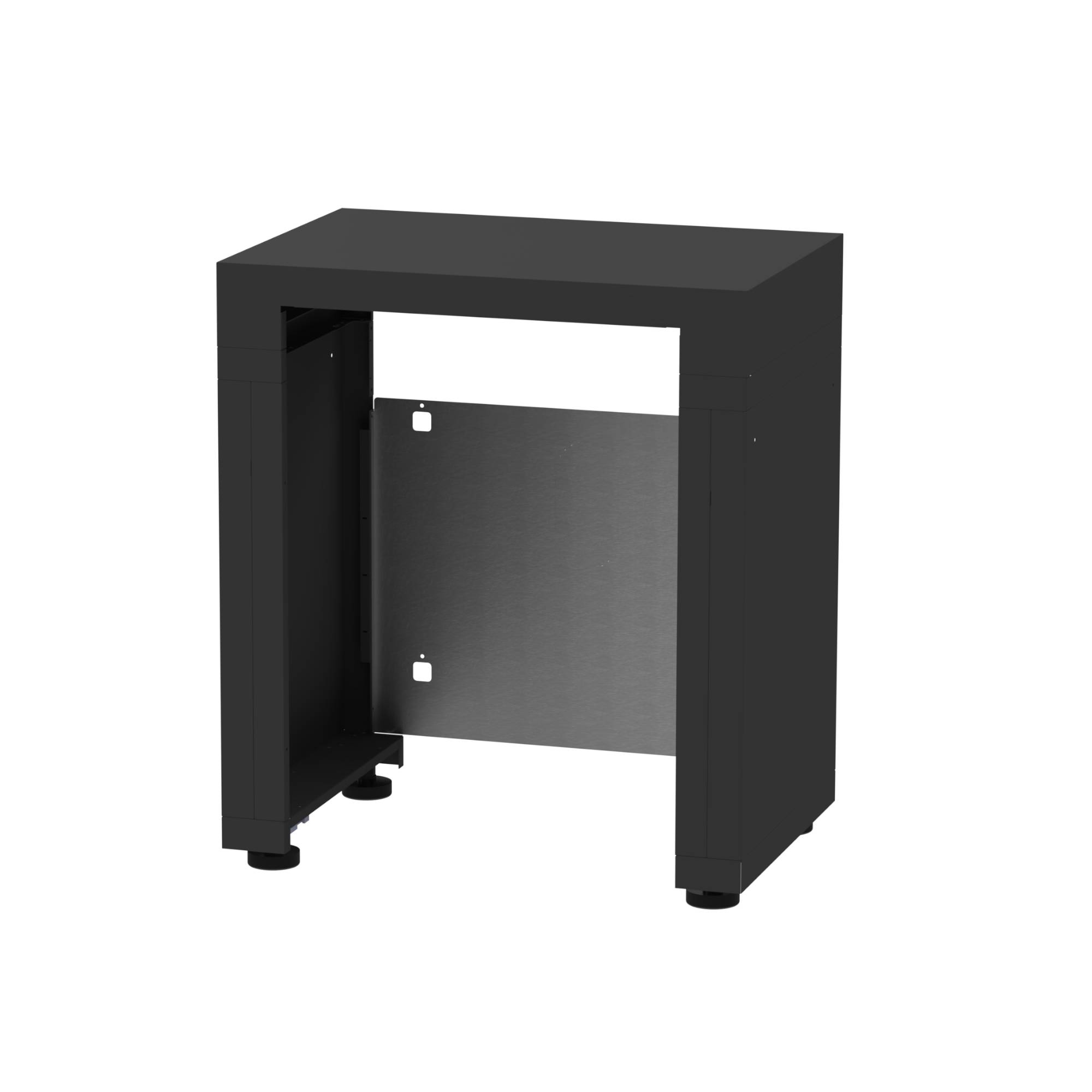 Le Marquier - Meuble Frigo 80 x 55 cm Noir - Imagen 1