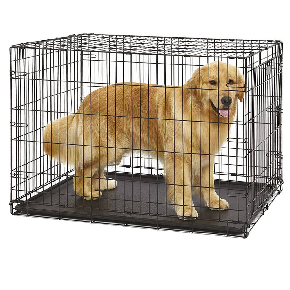 Ferplast - Ferplast Cage de transport pliable pour chiens DOG-INN 90, enclos pour chiots, transport en métal séparation inclus, porte double avec fermeture de - Imagen 5