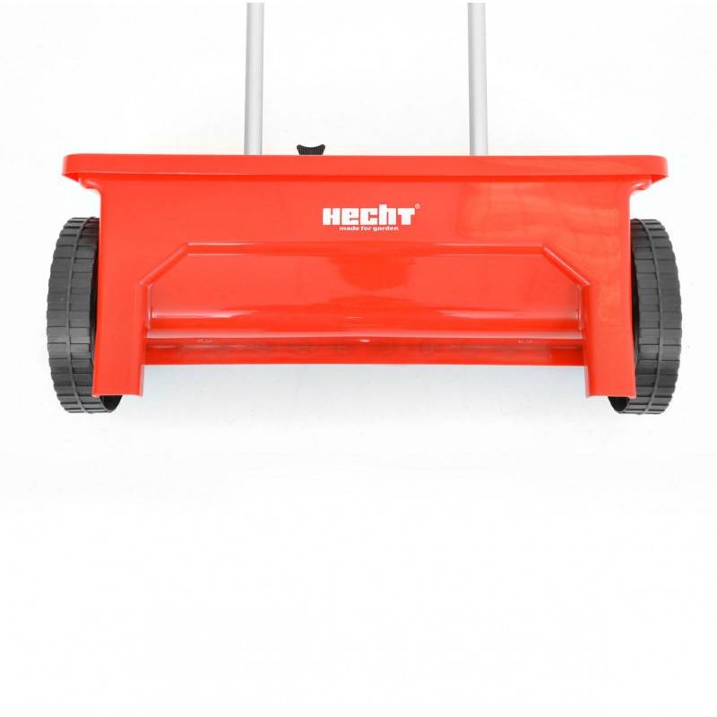 Hecht 212 Épandeur de haute qualité 12 l Largeur 46 cm réglable sur 10 niveaux 2 roues motrices - Image 5