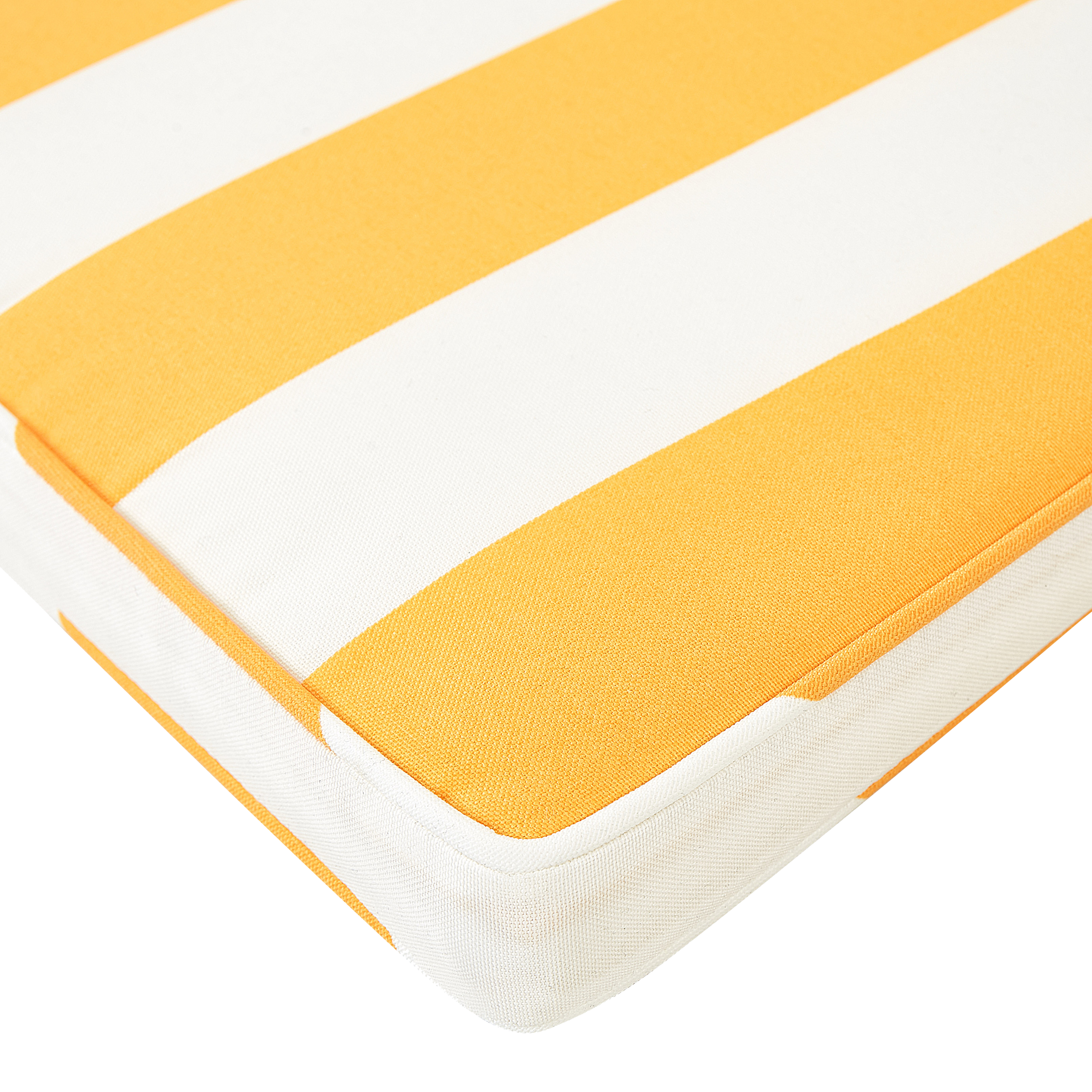 Beliani - Coussin d'assise d'extérieur Polyester Jaune TERNI - Beliani - Imagen 6