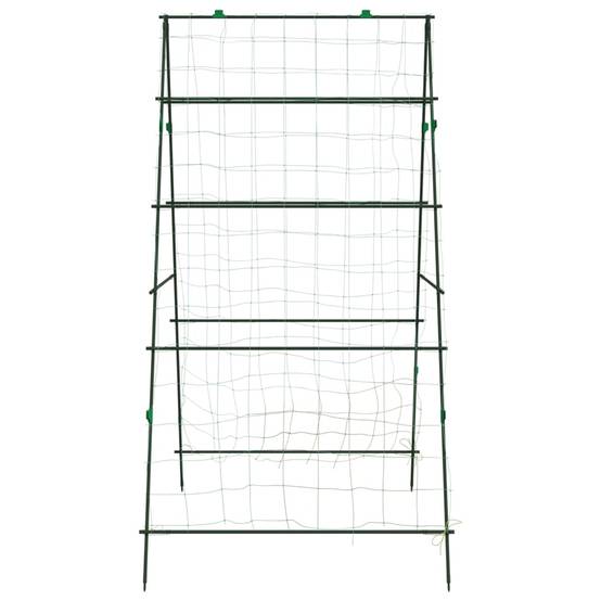 Treillis de jardin acier vert 99 x 90 x 175.5 cm - PANGIVO - Image 5