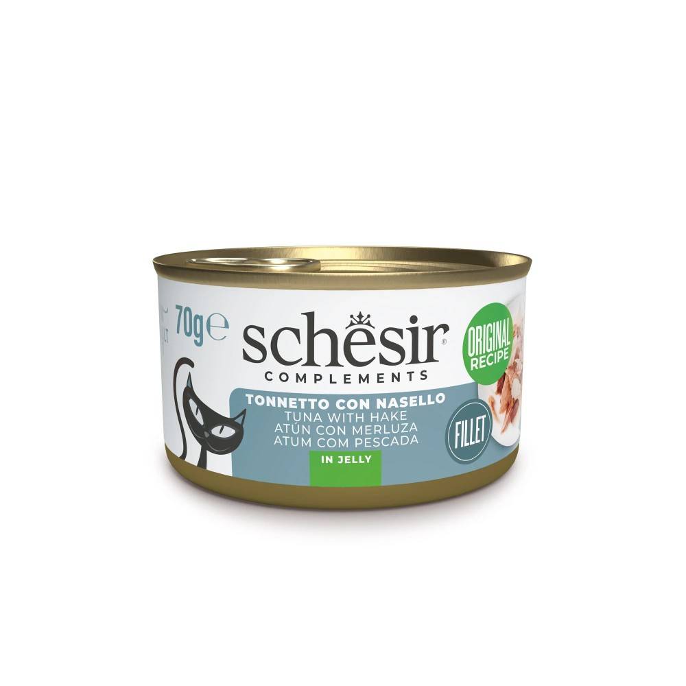Schesir - Gelee Thon/Merlu Schesir Chat 70 g - Image 1